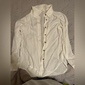 Pacsun Flowy Button Down